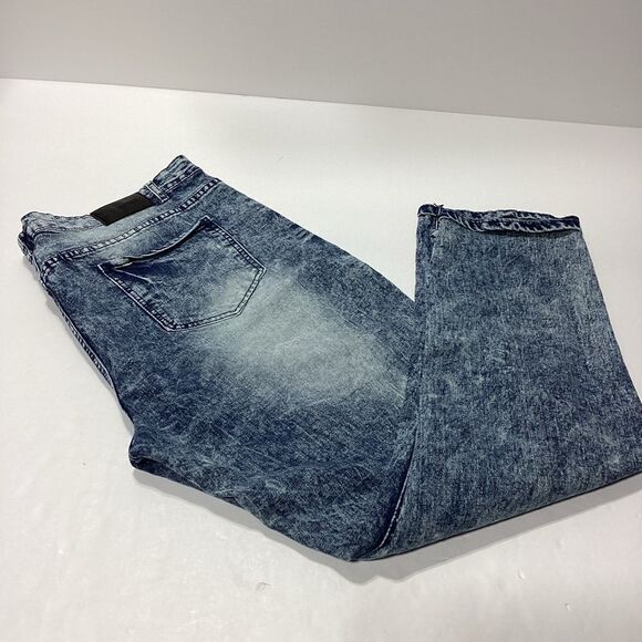 Encrypted Men's Acid Washed Jeans Size 44 - Picture 1 of 13
